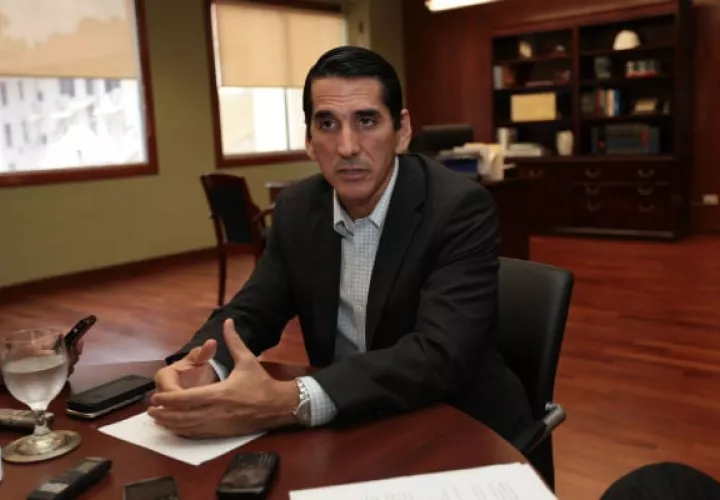 Rómulo Roux Secretario General del opositor partido Cambio Democrático .