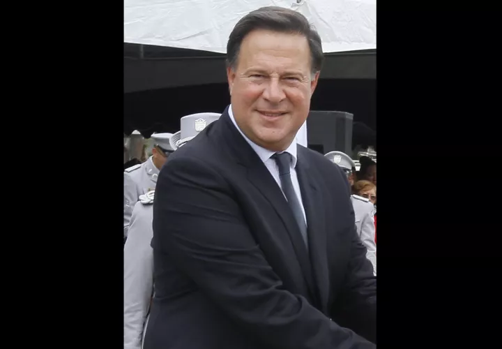 El presidente de Panamá, Juan Carlos Varela. Foto: Edwards Santos