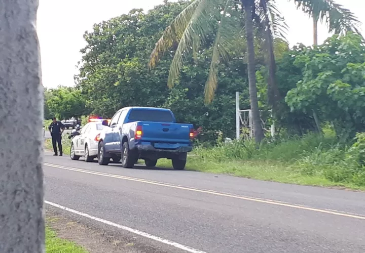 Este hecho provocó un operativo por parte de la Policía Nacional y se logró decomisar dos armas de fuego. foto: Zenaida Vásquez