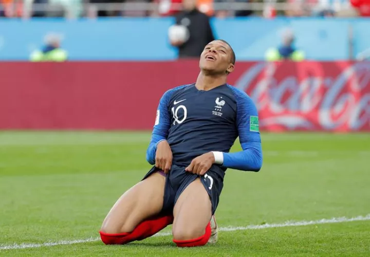 Kylian  Mbappé, jugador del partido, afirma que ha &quot;cumplido un sueño&quot;. Foto EFE