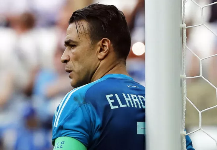 El portero de Egipto  Essam El-Hadary. Foto:EFE