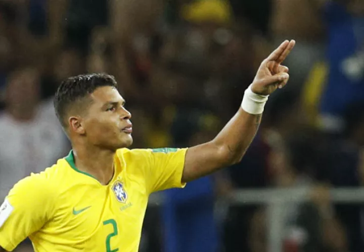 El jugador brasileño Thiago Silva. Foto: AP