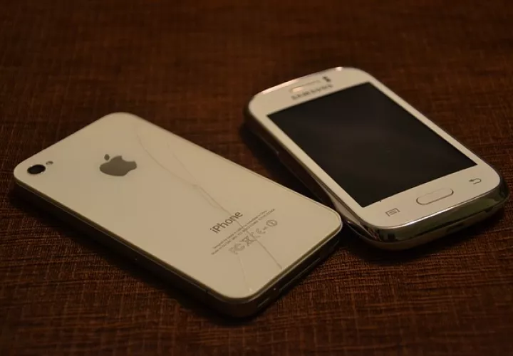 Apple había estado buscando más de $ 1 mil millones en la última prueba, mientras que Samsung argumentó que solo debería pagar $ 28 millones. Foto: Ilustrativa Pixabay