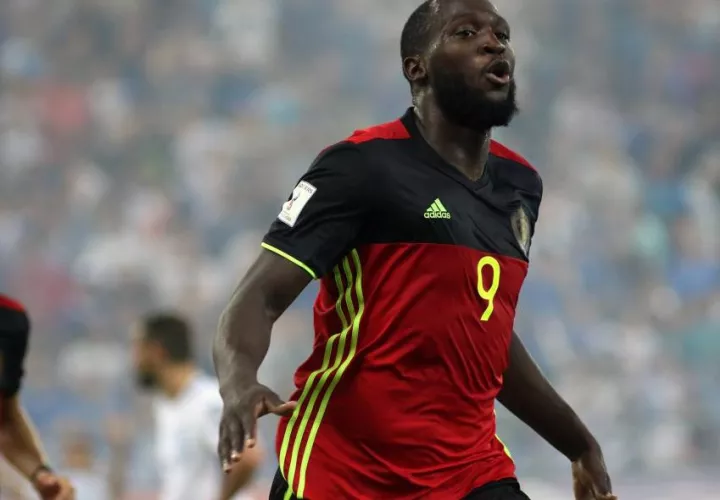 El jugador belga  Romelu Lukaku. Foto:EFE
