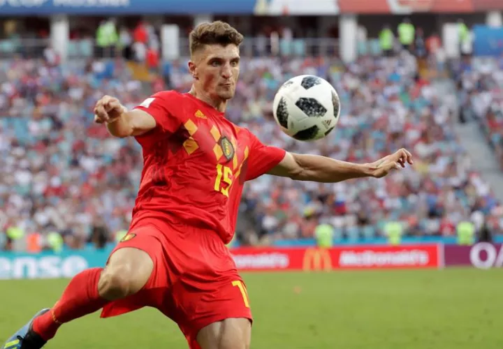El futbolista del París Saint-Germain vio la tarjeta amarilla en el minuto 70 del duelo de cuartos de final contra Brasil. Foto EFE