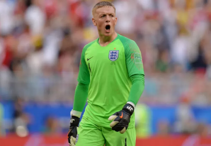  El portero Jordan Pickford. Foto:EFE