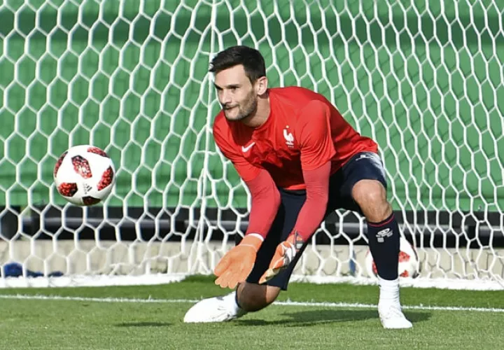 El guardameta Hugo Lloris. Foto:AP
