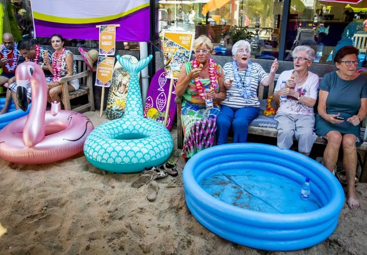 Los más afectados con las temperaturas extremas son los adultos y los niños. EFE