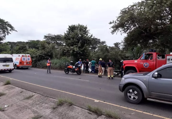 Accidente en Divisa. Foto: @Sume911