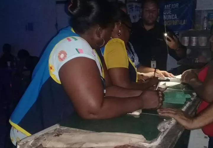 Operativo en Colón. Foto: Diómedes Sánchez