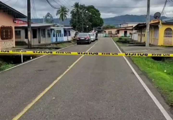 Escena del crimen. Foto: @C3Calito