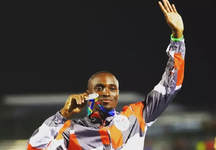 Alonso Edward participará por segunda vez en la Cop Continental de la Federación Internacional de Atletismo. Foto: Cortesía