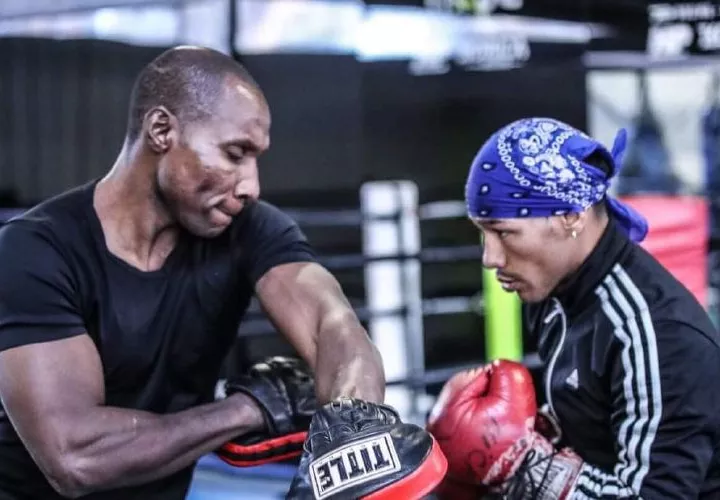 Luis “El Nica” Concepción (d) tiene 32 años y un récord de 37 victorias, siete derrotas y 26 nocauts. Foto: Cortesía