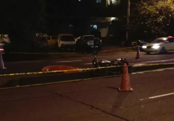 Vista general de la escena del accidente en Cerro Silvestre. Foto: Eric Montenegro