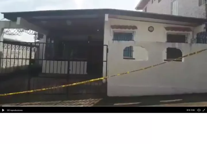 En esta casa aconteció el suceso delictivo.  Foto Cortesía