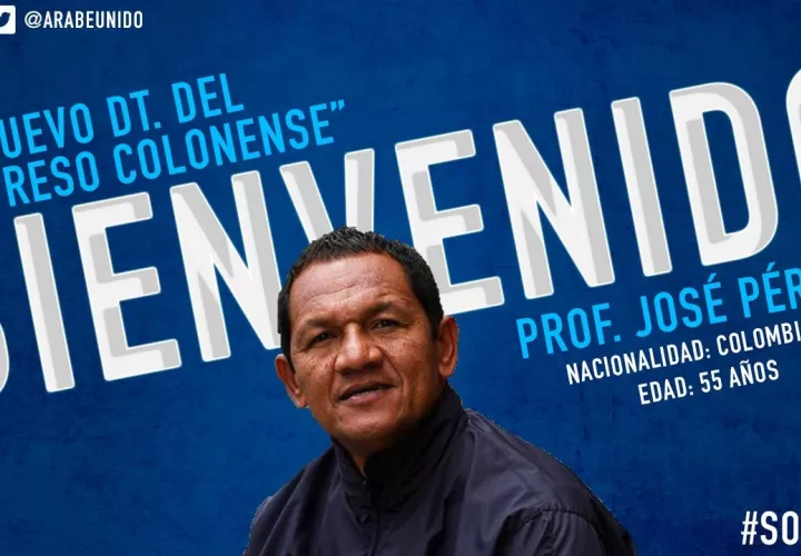 José Pérez vistió la camiseta de la selección de Colombia. /Foto: Árabe Unido