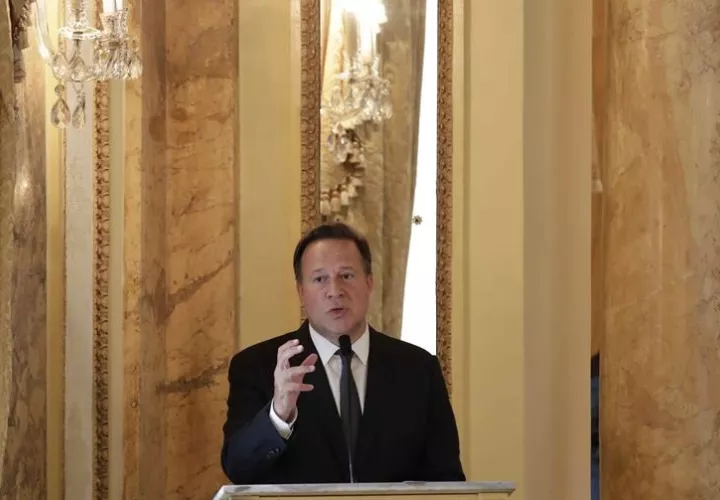 El presidente de Panamá, Juan Carlos Varela. EFEArchivo