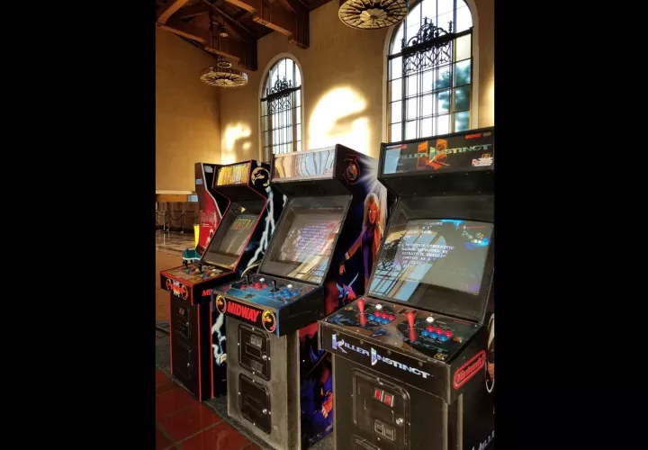 Máquinas de videojuegos arcade. EFEUnion Station