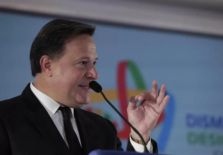 El presidente de Panamá, Juan Carlos Varela. EFEArchivo