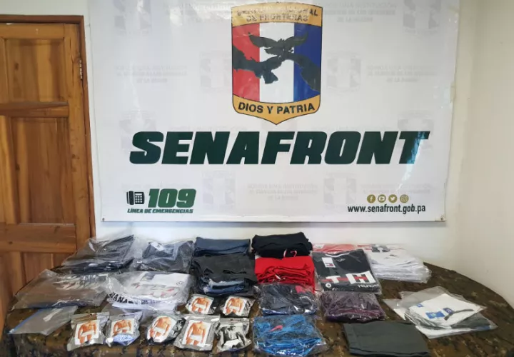 Vista general de la mercancía decomisada. Foto: Mayra Madrid