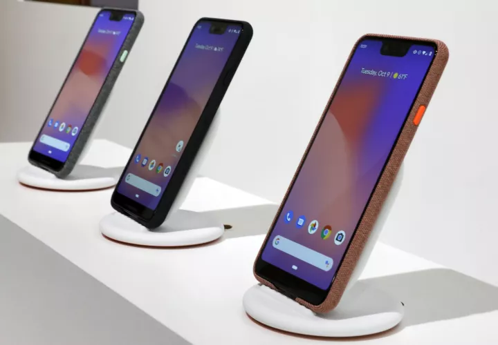 Así luce el smartphones Pixel 3. Foto: AP