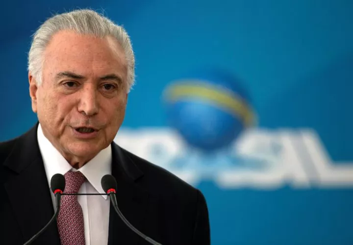 En la imagen, el presidente de Brasil, Michel Temer. EFE/Archivo