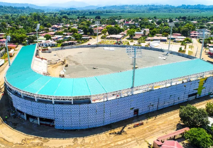 El coliseo estará listo para febrero del 2019. Foto: Pandeportes