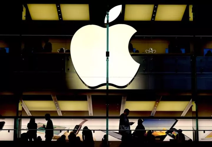 Vista del logotipo de Apple. EFEArchivo