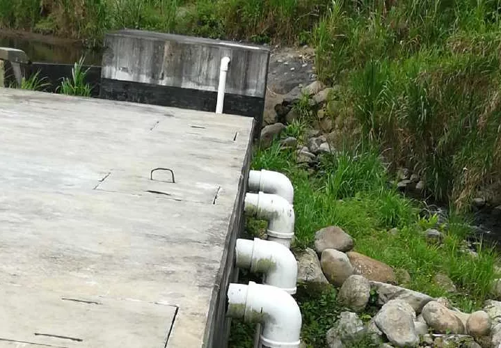 Parte del sistema de acueducto de Río Sereno está afectado por la baja producción de agua en Chiriquí.  Foto: José Vásquez