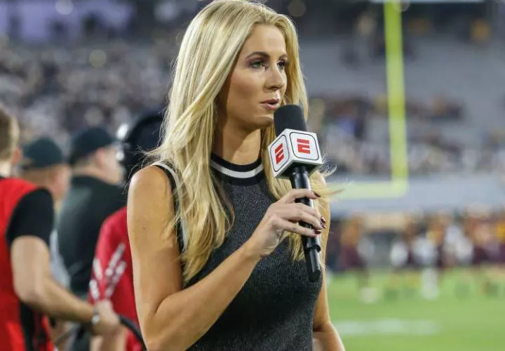 Laura Rutledge, periodista de ESPN.
