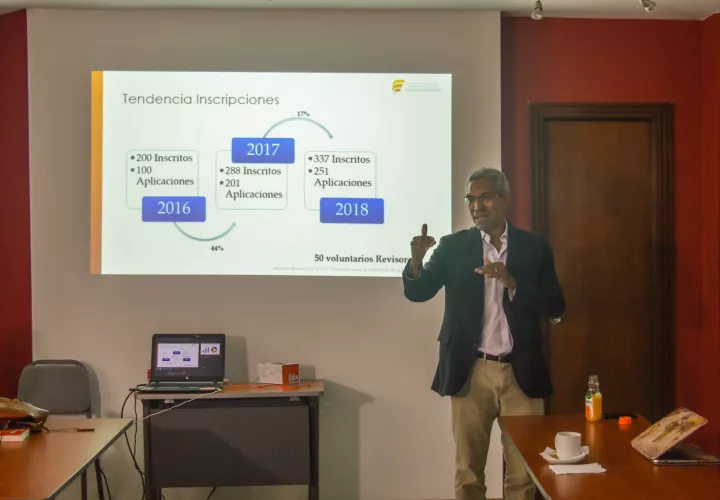 Julio Escobar, presidente de la  Fundación para la Promoción de la Excelencia Educativa.