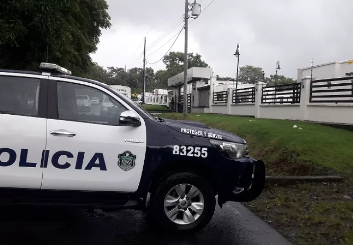 Vista general de la parte externa del lugar de los hechos. Foto: Mayra Madrid Archivo