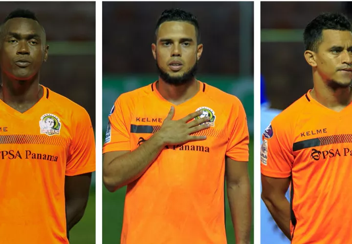 José Luis Garcés, Eybir Bonaga y John Pretelt. Fotos: Fepafut