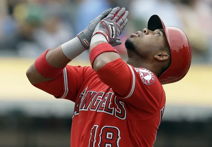 Valbuena bateó para .199 con nueve jonrones y 33 impulsadas en 96 juegos este año con los Angelinos. Foto: AP