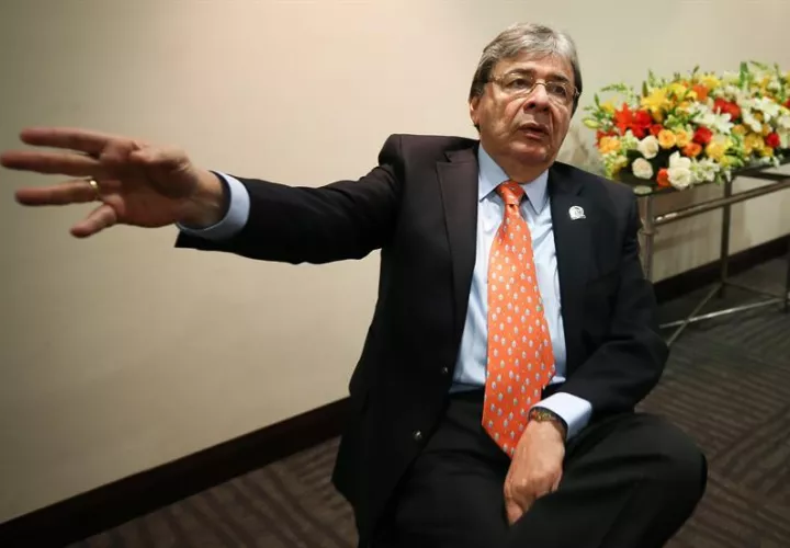 Carlos Holmes Trujillo, ministro de Exteriores de Colombia. EFEArchivo