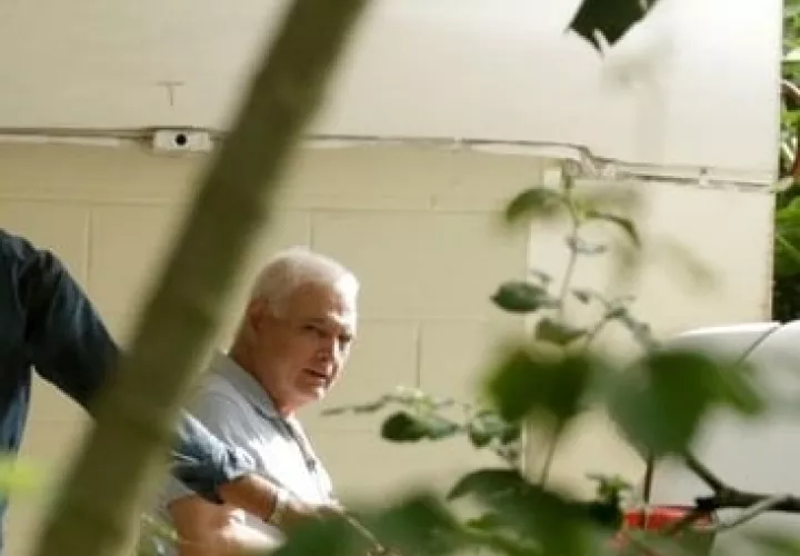 Imagen del archivo del expresidente Ricardo Martinelli.