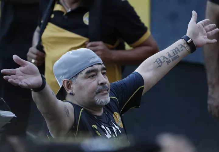 Diego Maradona, excapitán de la selección de Argentina. /AP