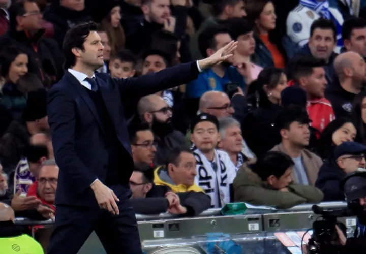 El entrenador del Real Madrid, el argentino Santiago Solari, Foto: EFE