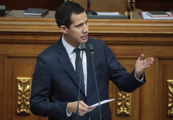 En la imagen, el presidente de la Asamblea Nacional, Juan Guaidó. EFEArchivo