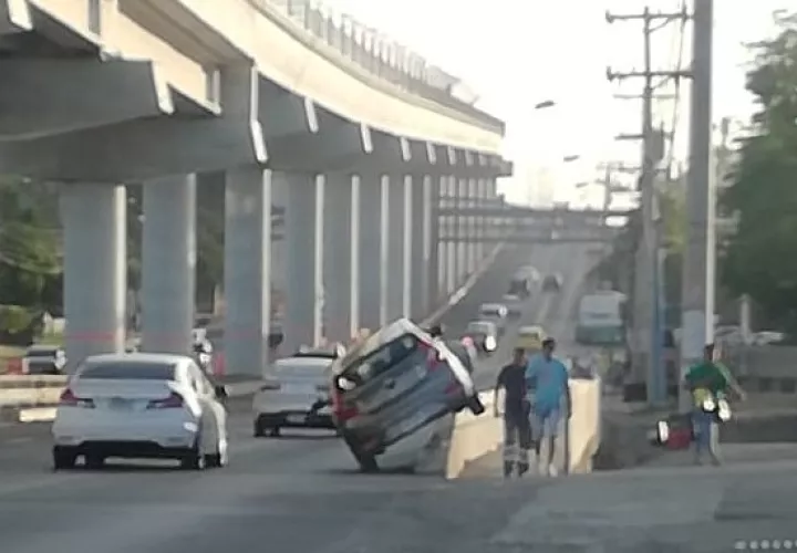 Vista general del lugar del suceso.