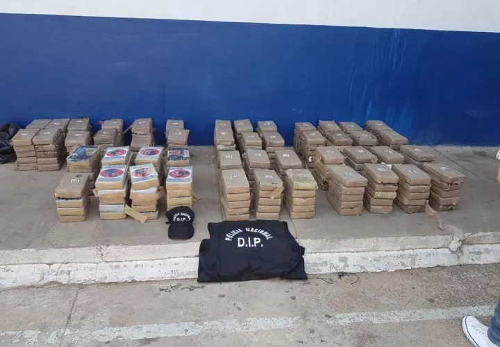 Decomiso de droga en Aguadulce.