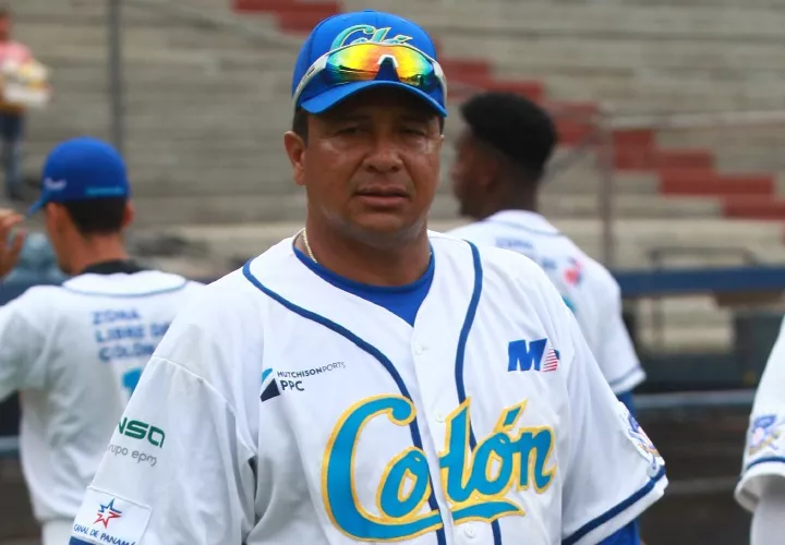 El veragüense José “Puchi” Osses es el director de Colón. Foto: Anayansi Gamez