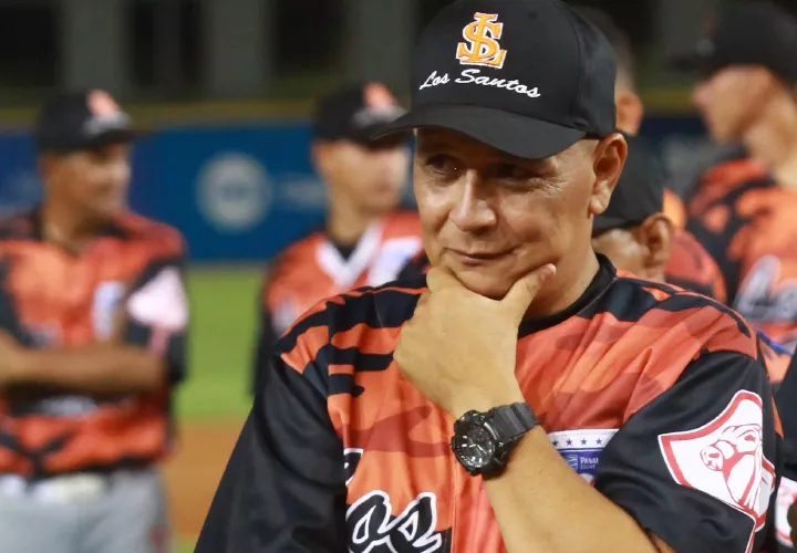 Aristides “Bomba” Bustamante, timonel de la selección santeña. Foto: Anayansi Gamez