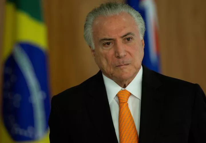 En la imagen, el expresidente de Brasil Michel Temer. EFE/Archivo