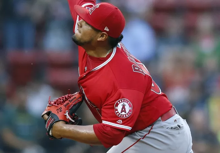 Jaime Barría amarró a los bateadores de los Marineros. Foto: AP