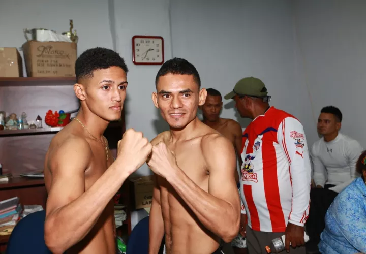 Rafael “El General” Pedroza (izq.) y Wilner Soto se encuentran en excelentes condiciones físicas para el pleito estelar de la cartilla “Alto Nivel”. Foto: Anayansi Gamez