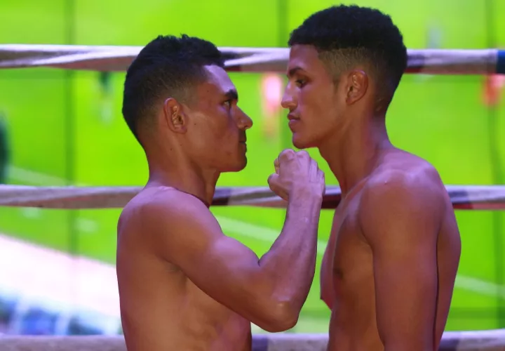 El colombiano Wilner Soto pondrá a prueba al invicto panameño Rafael Pedroza. Fotos: Anayansi Gamez