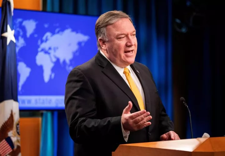 El secretario de Estado de EE.UU., Mike Pompeo.