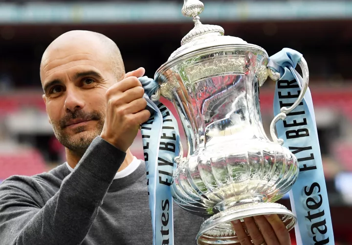 Pep Guardiola, técnico del Manchester City. /Foto: EFE 