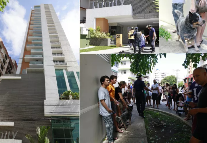 Vista general de la escena del suceso. Fotocombinación: Edwards Santos